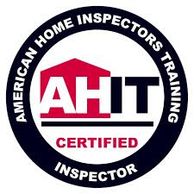 A seal of AHIT certified inspector