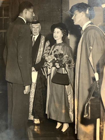 Dr Arthur Wint, High Commissioner, meet many dignitaries.