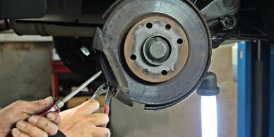 car brake repair at Hezi Auto Repair a father and son repair show in Studio City