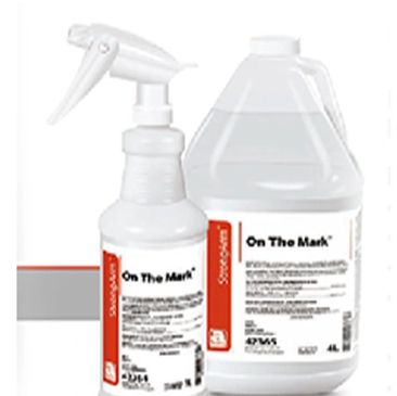 on the mark disinfectant starts working in 5 sec