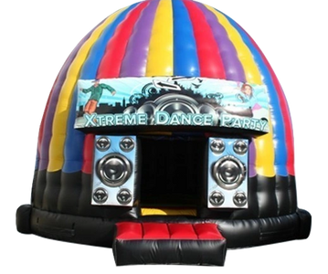 xtreme disco music bounce house rental near North Carolina