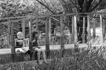 Bridge
Park
Boy
Girl
Sibling
Sister
Brother
Bridge
Grass
Outside
Fun