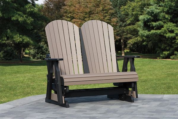 2 Seat Fan Back Glider