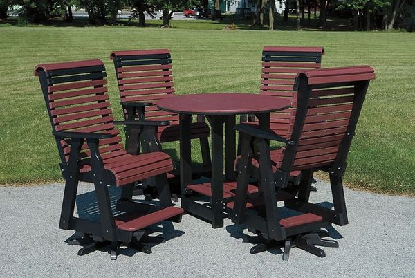 Cherry and Black Rollback Pub Set
