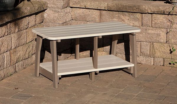 Ivory Wood Coffee Table
