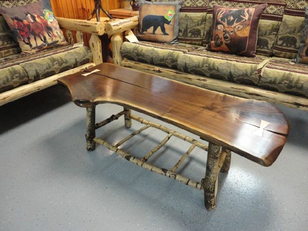 Walnut Birch Coffee Table