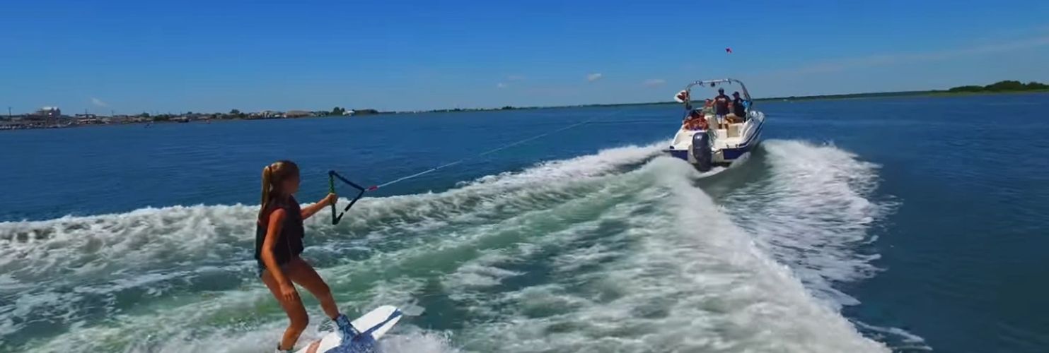 Wakeboarding. Sea isle City New Jersey. Jersey shore. Boat charters. Wakeside Watersports. Tubing