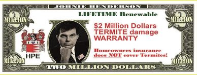 Termite Bond, Lifetime Termite warranty, Formosan, Termite damages, how to repair termite damage