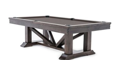 PLANK AND HIDE POOL TABLES
