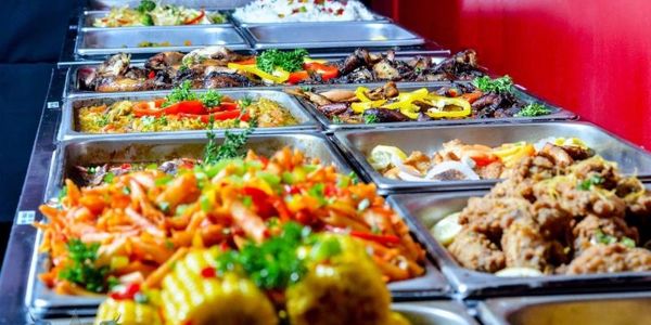 Jollof Rice
Chicken Beef or Mixed Meat in a spicy tomato gravy
Roasted soft chicken
Egusi Soup
S