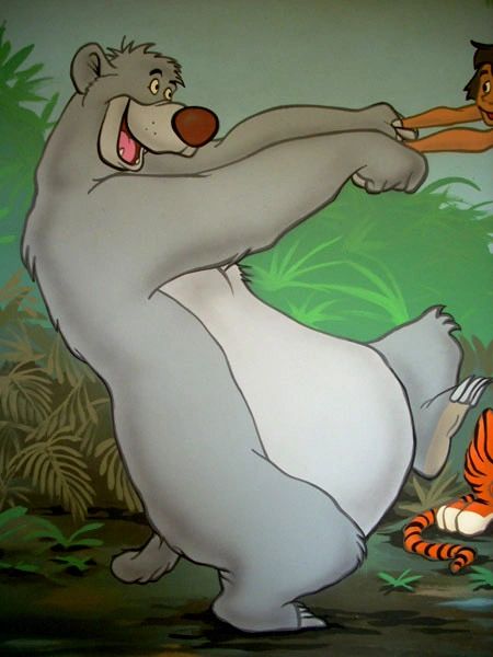 Baloo Bear wall art