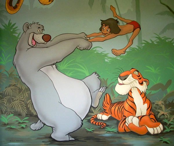 Jungle Book mural