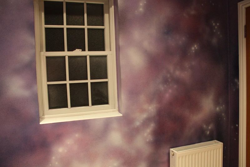 Outer space bathroom