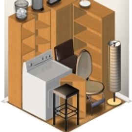 5x5 locker small closet.