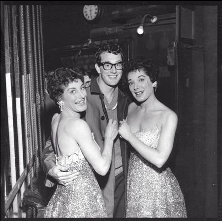 Buddy Holly with the Tanner Sisters