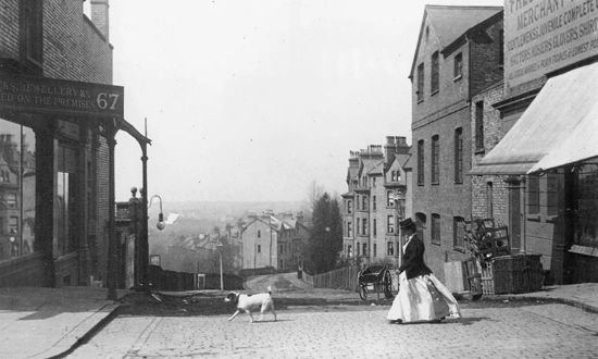 Emile Zola, photograph of Jasper road.