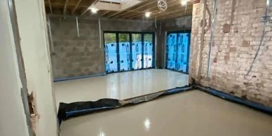Longfloor cement screed, cement based screed 