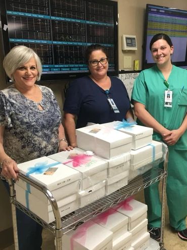 Delivery of Angel Boxes