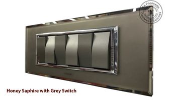 EA Poonawala Honey Saphire with Grey Switch