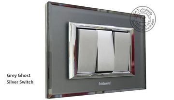 Goldmedal EA Poonawala Ghost Grey with Silver Switch