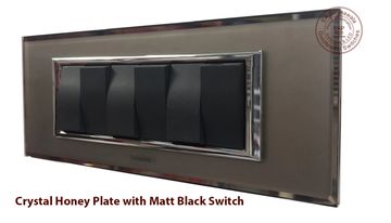 EA Poonawala Honey Saphire with Black Switch