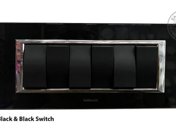 EA Poonawala Rich Black with Black Switch