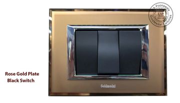 Goldmedal EA Poonawala Rose Gold with Black Switch