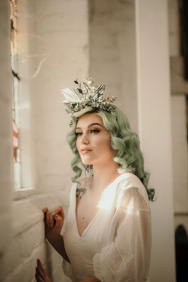 Claire Hartley Stylist Kent wedding hair and makeup artist alternative bride vintage Hollywood waves