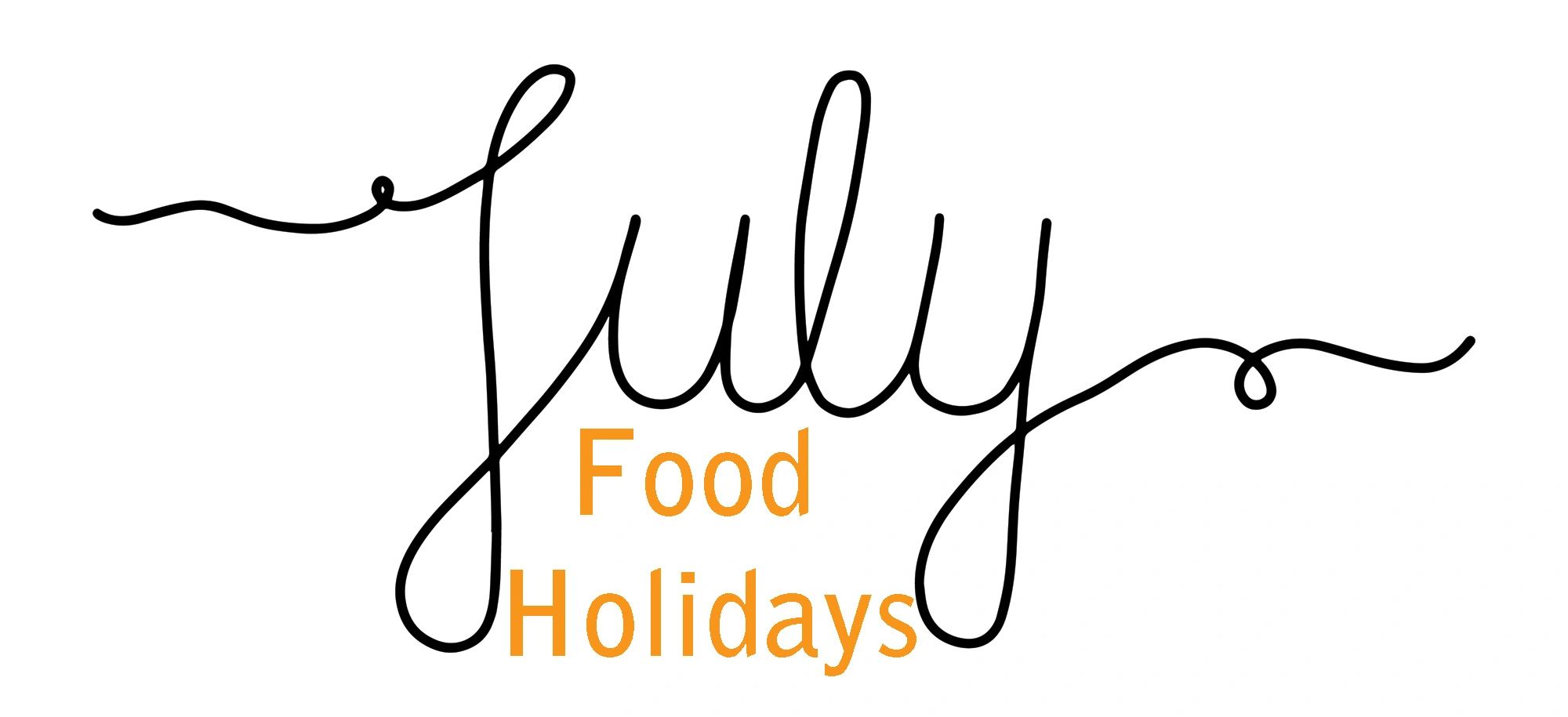 July Food Holidays