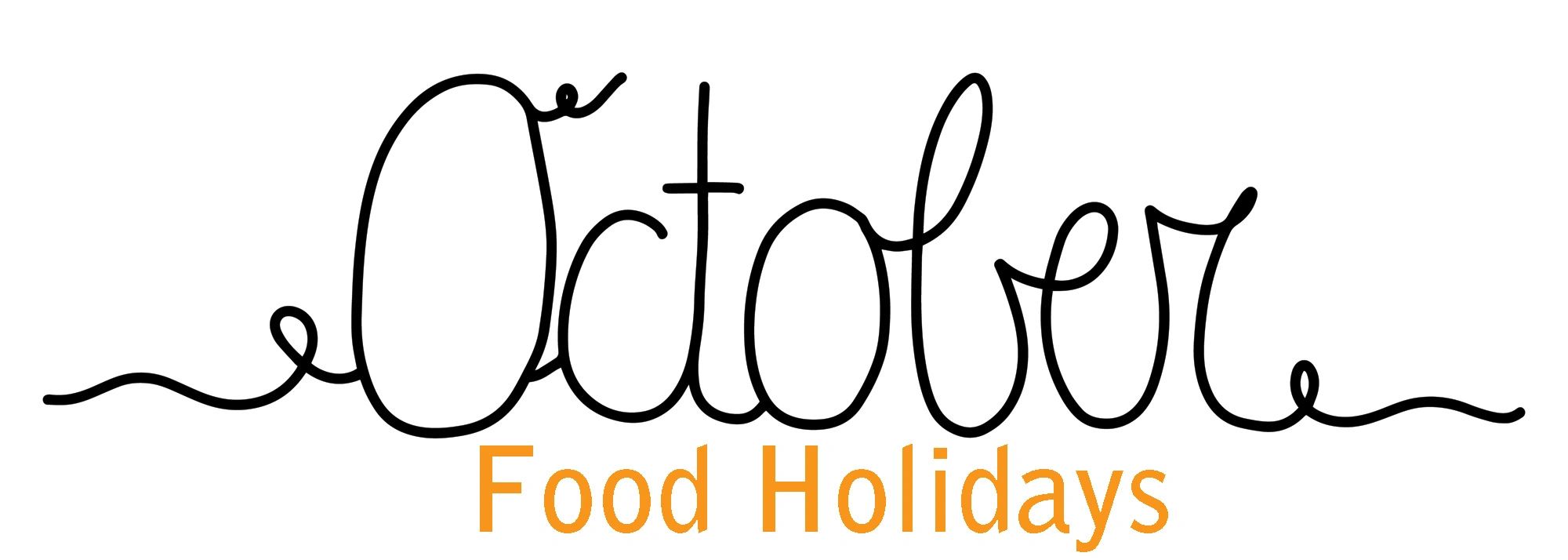 October Food Holidays logo