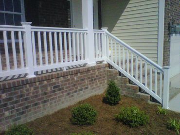 36" High T-Rail w/ Square Pickets