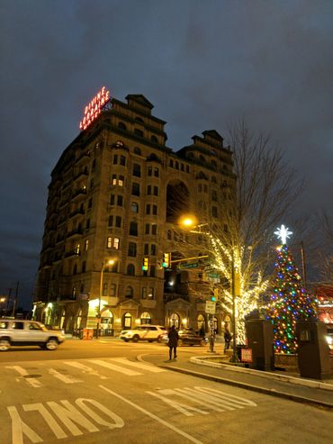 Spring Garden CDC Holiday Decorations on Fairmount Ave.