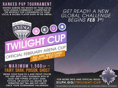 NJ GO Battle League Silph Arena Twilight Cup