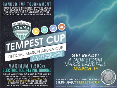 NJ GO Battle League - Silph Arena Tempest Cup