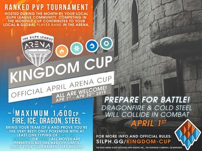 NJ GO Battle League Silph Arena Kingdom Cup