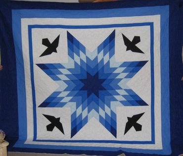 Diane's Native American Star Quilts www.dianesnativeamecanstarquilts.net
