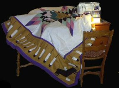 Diane's Native American Star Quilts www.dianesnativeamecanstarquilts.net