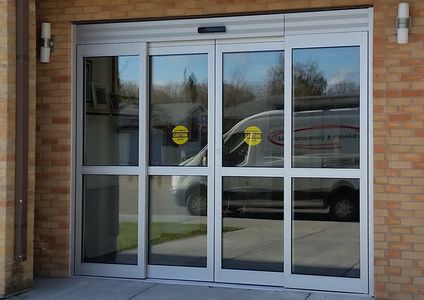 Tucker sliding door