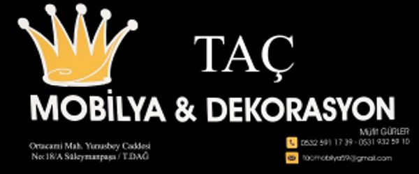 TAÇ MOBİLYA DEKORASYON
Mutfak dolabı PORTMANTO GARDOLAP KAPI SÜLEYANPAŞA TEKİRDAĞ