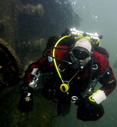 Ed Weeks wreck dive Saint Lawrence Canada