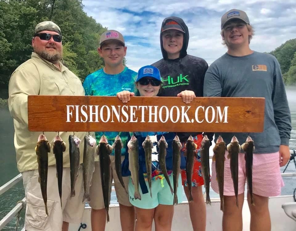 Trout fishing guide trip on the Little Red River In Heber Springs Arkansas