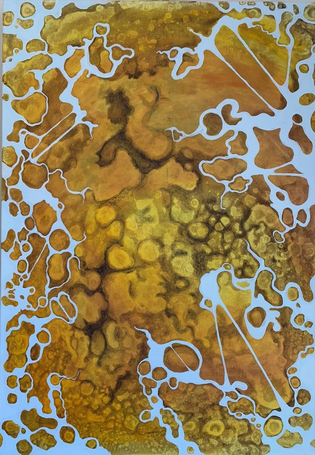 Pouring gold