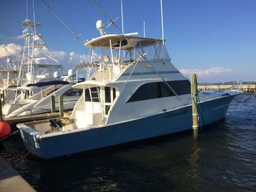 A starboard side picture of the Strike Zone Too