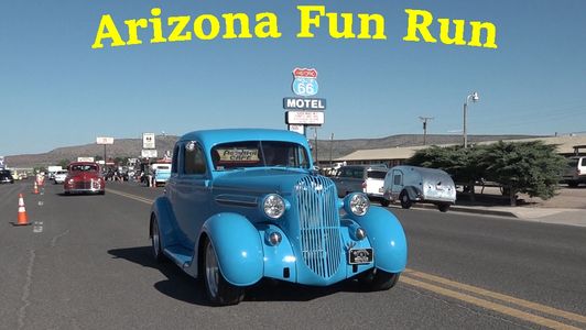 Route 66 Festivals and Historic Route 66 events, Photo of the Arizona Fun Run