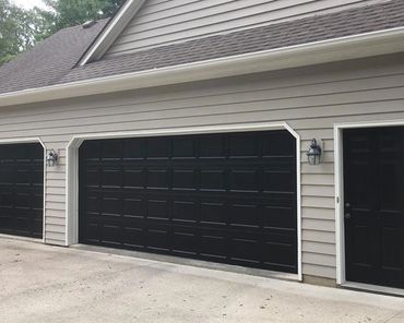 residential garage doors new paint