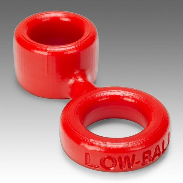 Lowball Spring Tug Ballstretcher Cockring Oxballs Liquid Platinum Silicone