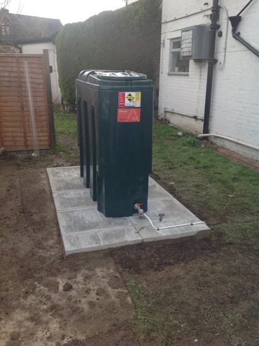 Compact Bunded Oil Tank