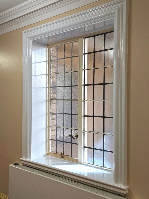 Leaded window restoration