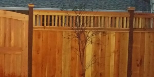 custom gate piano lattice flat fence