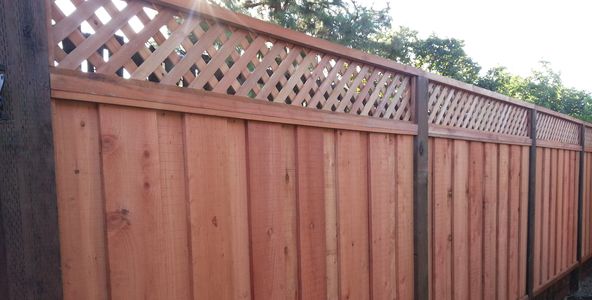 fence construction heart good neighbor